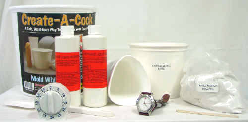 Create-A-Cock (tm) Complete Penis Molding Kit